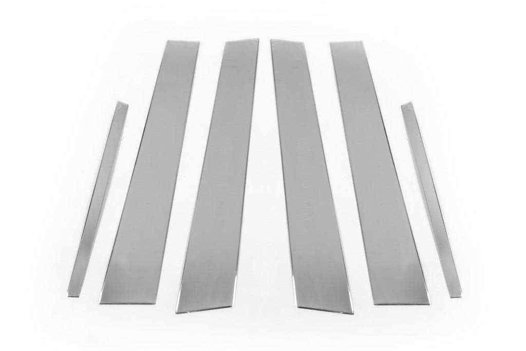Door pillar molding (stainless) for Volkswagen Passat B8 2015-2023 - Reelken Auto
