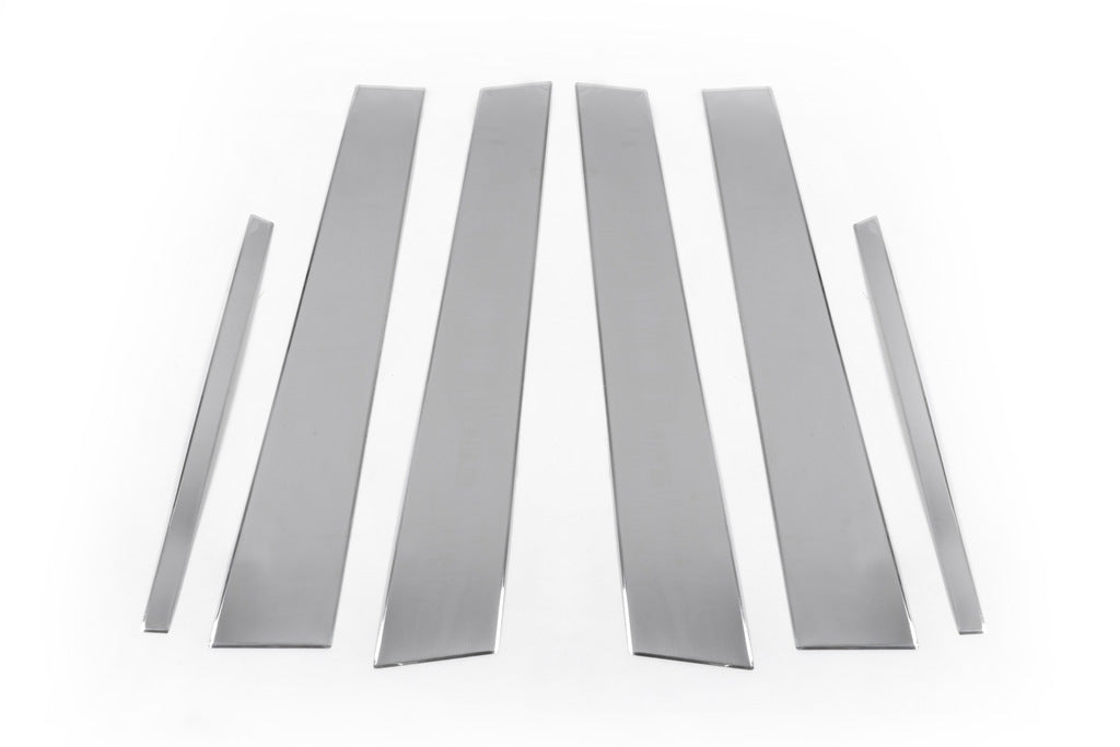 Stainless Steel Door Pillar Trim for Volkswagen Passat B8 2015-2023 - image 2