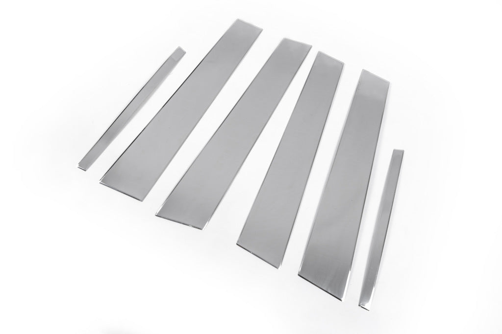 Stainless Steel Door Pillar Trim for Volkswagen Passat B8 2015-2023 - image 3