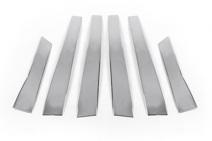 Stainless Steel Door Pillar Trim (6 pcs) for Volkswagen Passat B5 1997-2005 - image 3