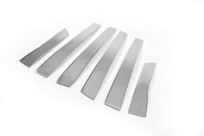 Stainless Steel Door Pillar Trim (6 pcs) for Volkswagen Passat B5 1997-2005 - image 2