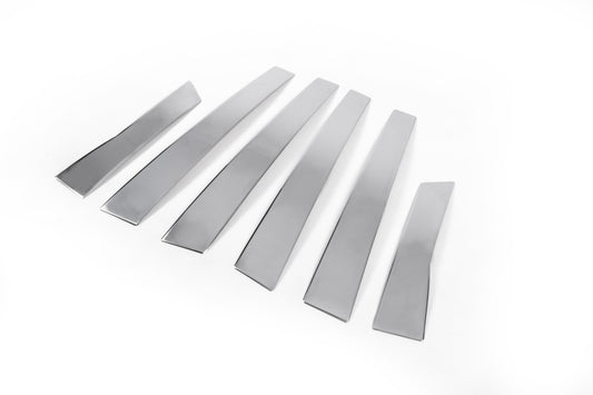 Stainless Steel Door Pillar Trim (6 pcs) for Volkswagen Passat B5 1997-2005 - image 2