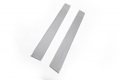 Stainless Steel Door Pillar Trim (2 pcs) for Volkswagen Caddy 2004-2010 - image 3