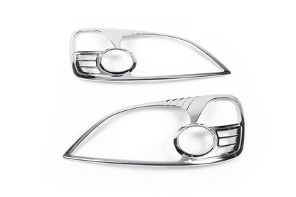 Headlight Covers Chrome (2 pcs, plastic) for Honda Civic Sedan VII 2001-2006 - image 3