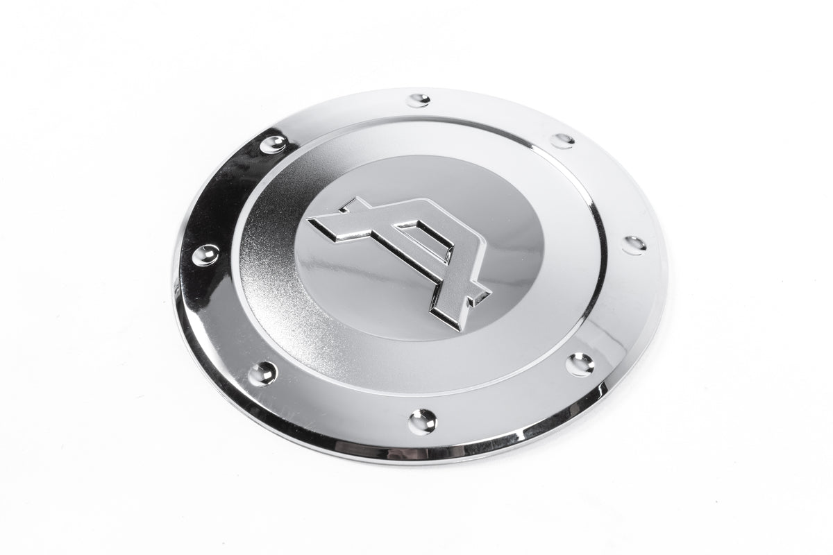 Fuel Tank Cover Chrome Plastic for Hyundai Elantra (HD) 2006-2011 - image 1