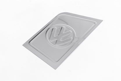 Chrome Fuel Cap Cover with Logo (Carmos) for Volkswagen T5 Caravelle 2004-2010 - image 1