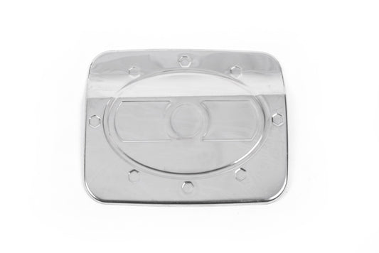 Fuel Tank Cap Cover Carmos Stainless Steel for Hyundai Accent 2006-2010 - image 2