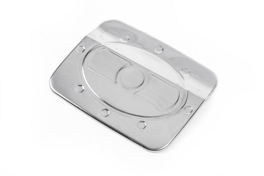 Fuel Tank Cap Cover Carmos Stainless Steel for Hyundai Accent 2006-2010 - image 1