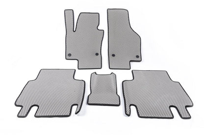 Polyurethane mats (2 rows, EVA, gray) for Volkswagen Sharan 2010↗ - Reelken Auto