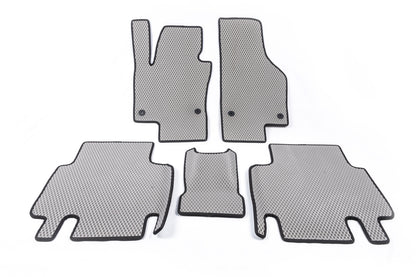 Polyurethane EVA Floor Mats (2 rows, grey) for Volkswagen Sharan 2010-2023 - image 1