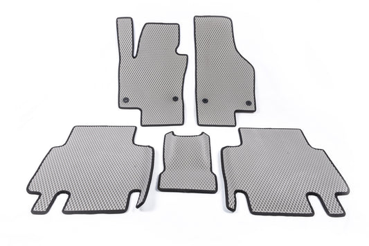 Polyurethane EVA Floor Mats (2 rows, grey) for Volkswagen Sharan 2010-2023 - image 1