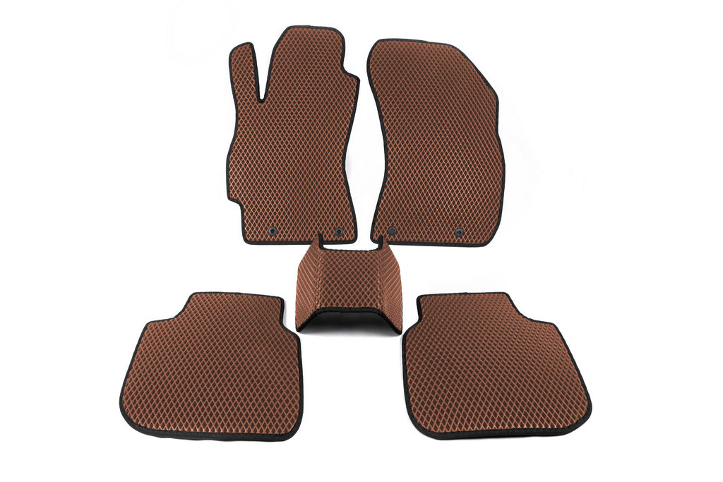 EVA Floor Mats (Brown) for Subaru Outback 2014-2019 - image 1