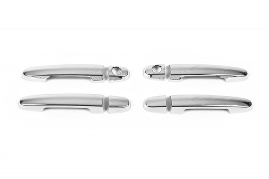 Chrome Door Handle Covers (4 pcs, Stainless Steel) for Toyota Verso 2009- - image 2