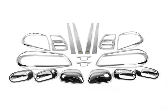 Chrome Package (Set) for Nissan Sunny N16 2001-2006 - image 2
