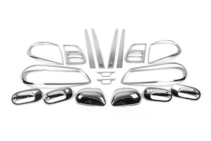 Chrome Package (Set) for Nissan Sunny N16 2001-2006 - image 2