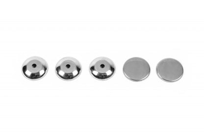 Lock covers (5 pcs, stainless steel) for Ford Connect 2010-2013 - image 4