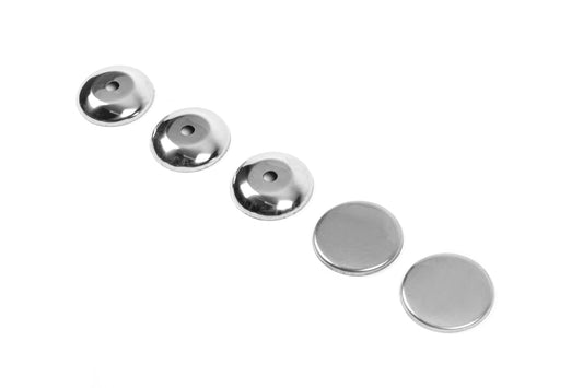 Lock covers (5 pcs, stainless steel) for Ford Transit 2000-2014 - image 2