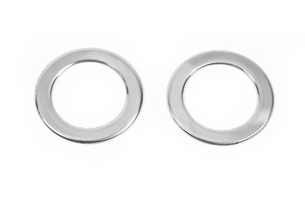 Scuff povorotnichki (2 pcs, stainless steel) for Ford Courier 2014-2023 - Reelken Auto