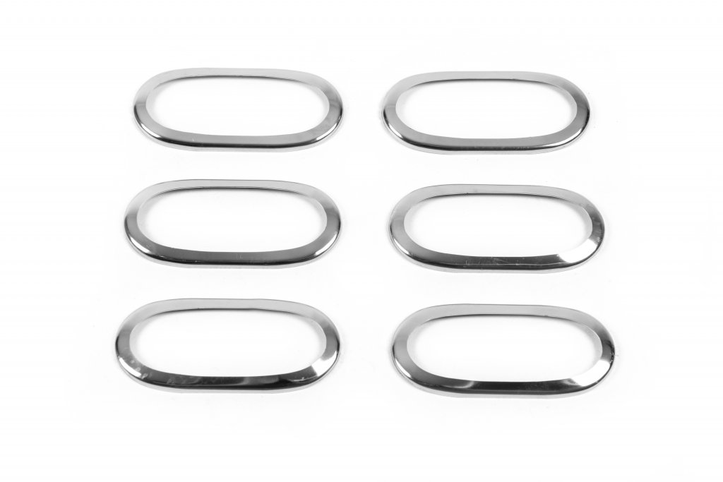 Chrome Trim for Marker Lights (6 pcs, Stainless Steel) for Volkswagen Crafter 2006-2016 - image 3