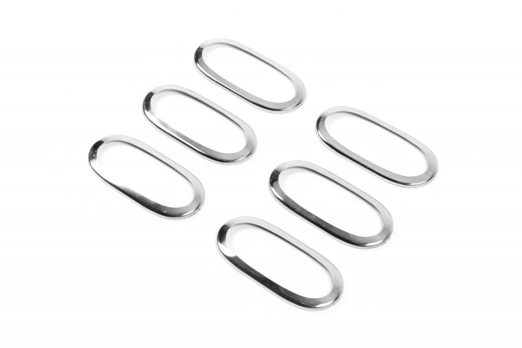 Chrome Trim for Marker Lights (6 pcs, Stainless Steel) for Volkswagen Crafter 2006-2016 - image 4