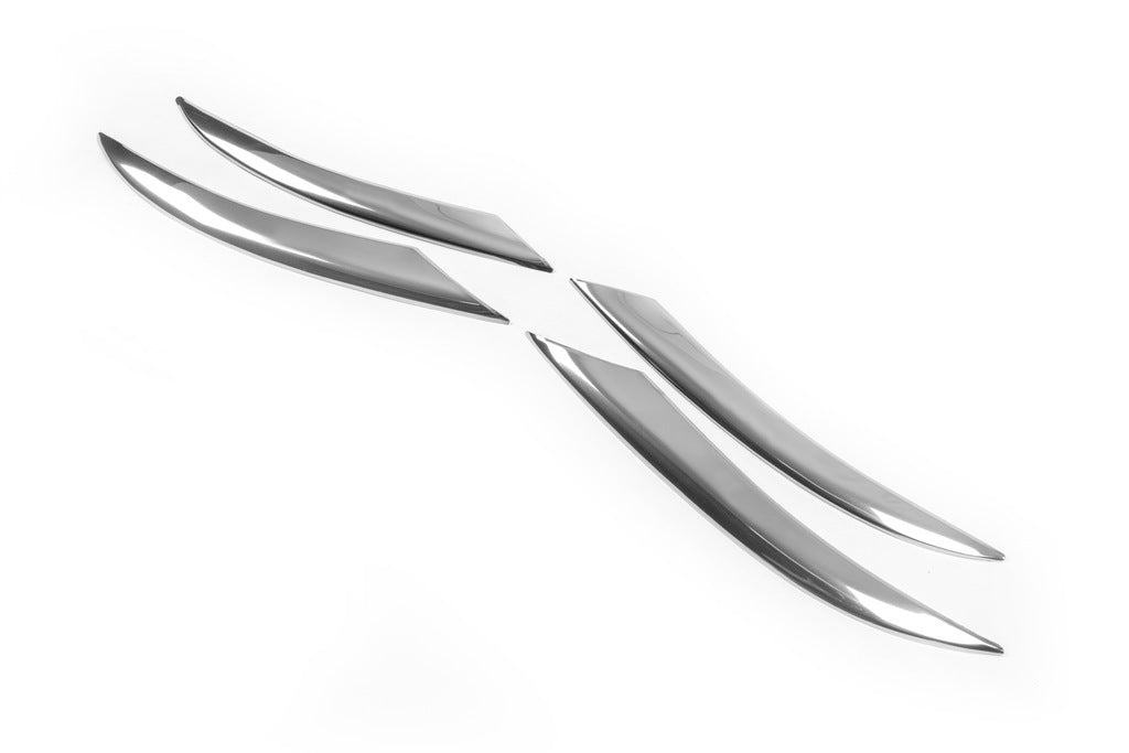 Chrome Fog Light Covers for AMG (4 pcs) for Mercedes C-сlass W205 2014-2021 - image 4