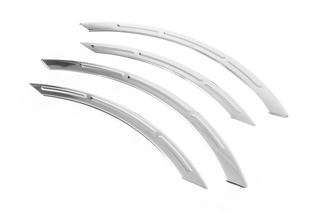 Narrow Stainless Steel Fender Trims (4 pcs) for Volkswagen Crafter 2006-2016 - image 6