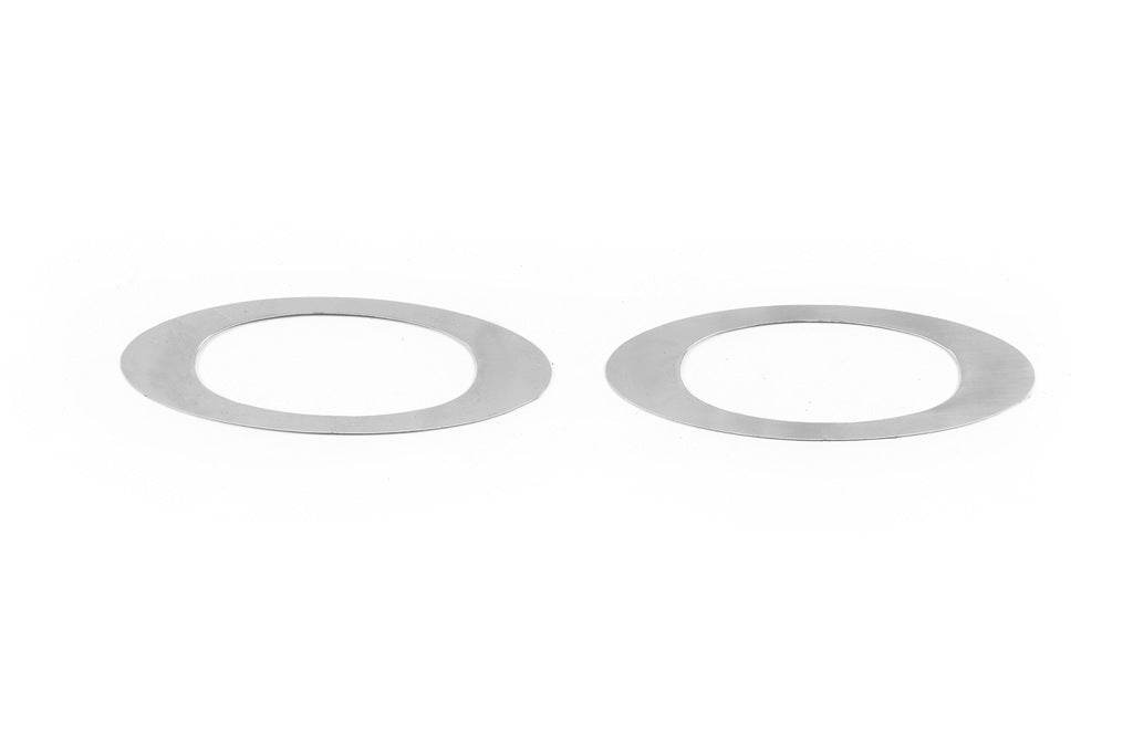 Turn signal stroke (2 pieces, stainless steel) for Nissan Qashqai 2010-2014 - Reelken Auto