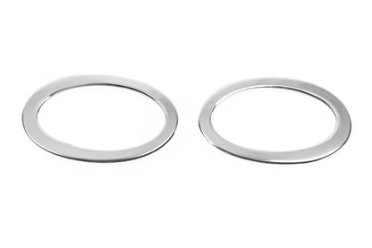 Fog light trims outer only (2 pcs, stainless steel) for Nissan Qashqai 2010-2014 - image 8