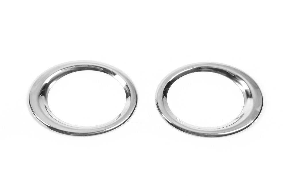 Fog Light Trim Surround Covers (2 pcs, Stainless Steel) for Nissan Qashqai 2007-2010 - image 4