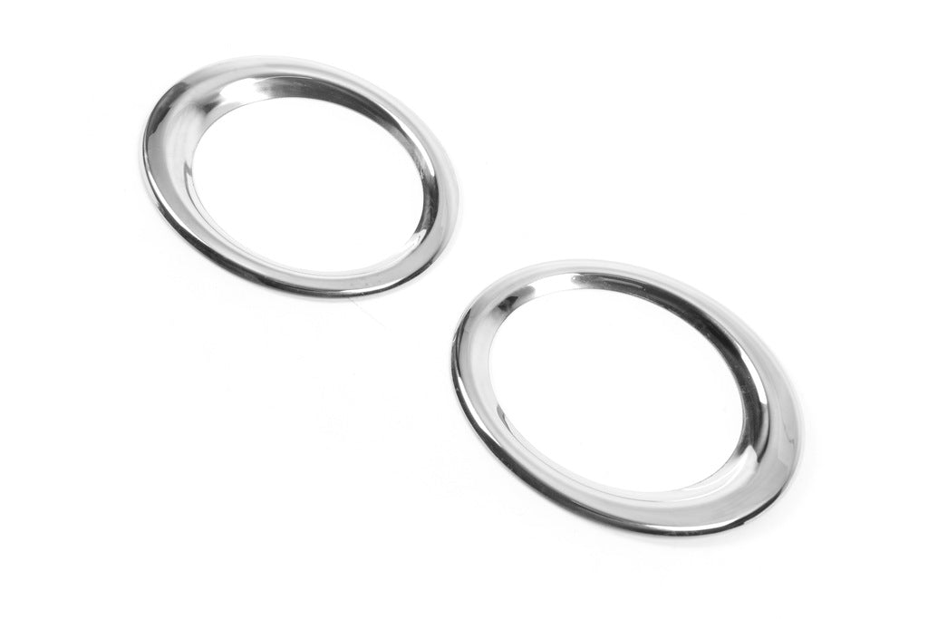 Fog Light Trim Surround Covers (2 pcs, Stainless Steel) for Nissan Qashqai 2007-2010 - image 5