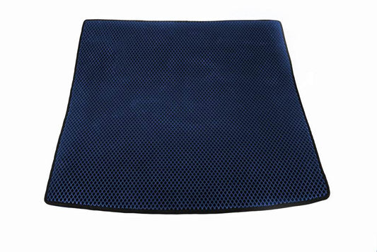 Trunk mat (EVA, blue) (5 seats) for Audi Q7 2005-2015 - Reelken Auto