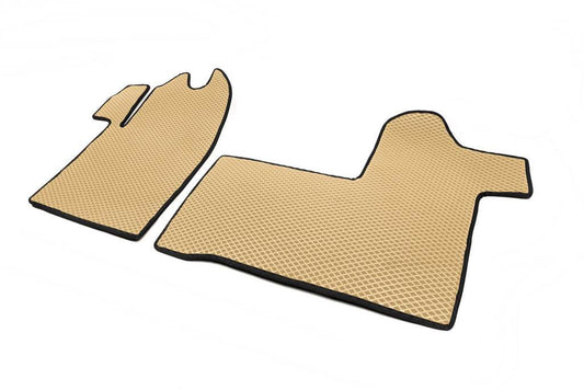 EVA mats (beige) for Opel Movano 2010-2021 - Reelken Auto