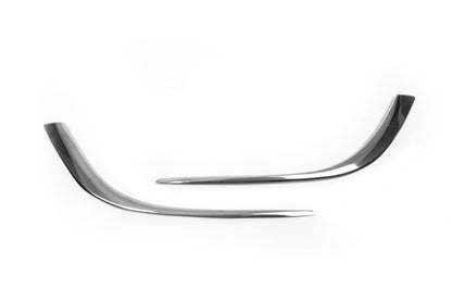 Fog light covers (2 pcs, stainless steel) for Opel Astra J 2009-2015 - image 3