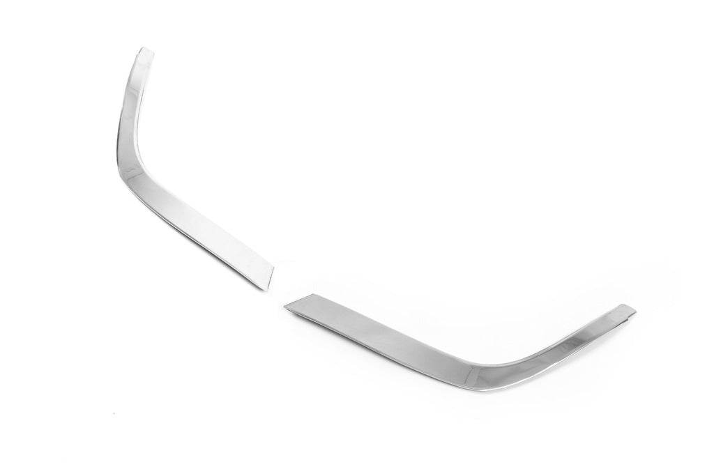 Overlays on foglights (2013-2016, stainless.) for Toyota Corolla 2013-2019 - Reelken Auto