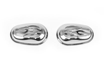 Turn Signal Trim (2 pcs, Plastic) for Peugeot Bipper 2008-2017 - image 1