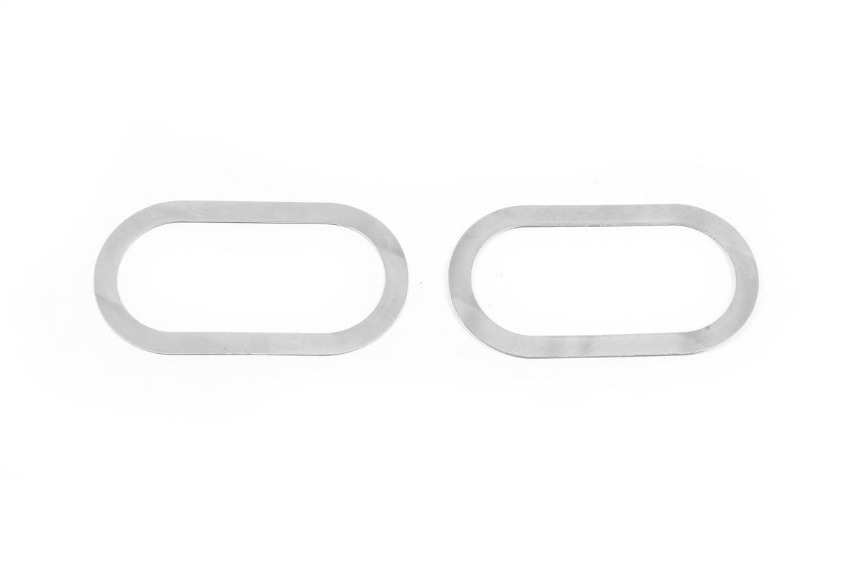 Turn Signal Trim (2 pcs, Stainless Steel) for Volkswagen UP 2011-2023 - image 2