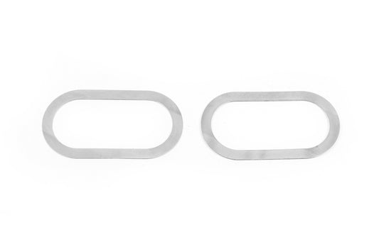 Turn Signal Trim (2 pcs, Stainless Steel) for Volkswagen Polo 2001-2009 - image 2