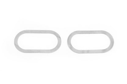 Turn Signal Trim (2 pcs, Stainless Steel) for Seat Arosa 1997-2005 - image 2