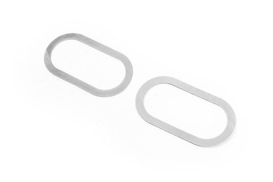 Stroke indicator (2 pcs, stainless steel) for Volkswagen Golf 4 - Reelken Auto