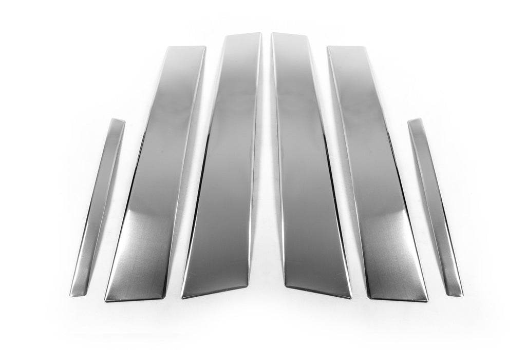 Pads on rack (stainless steel) for Renault Fluence 2009-2016 - Reelken Auto