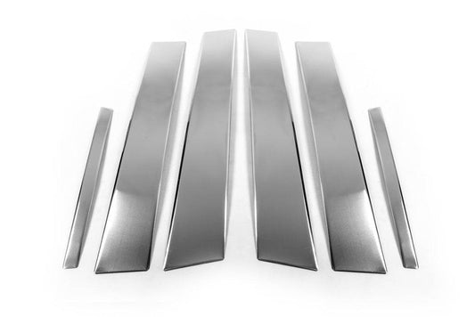 Pads on rack (stainless steel) for Renault Fluence 2009-2016 - Reelken Auto
