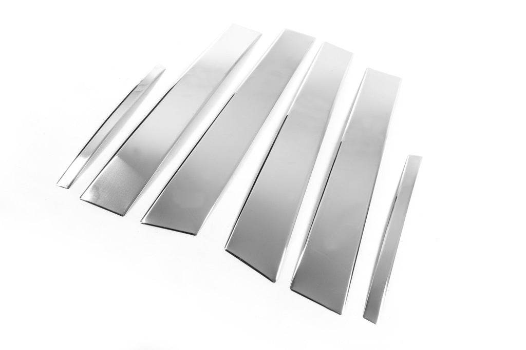 Pads on rack (stainless steel) for Renault Fluence 2009-2016 - Reelken Auto