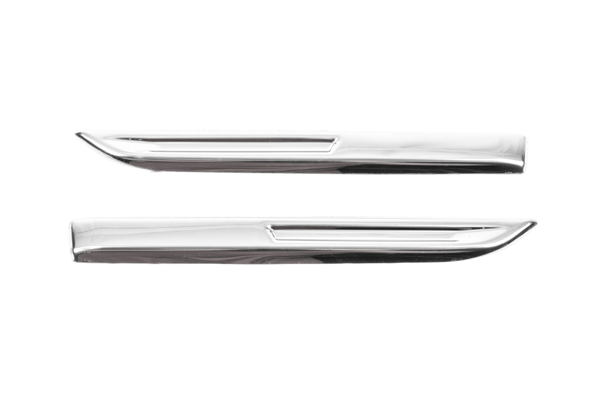 Chrome Turn Signal Covers 2016-2020 (2 pcs, Stainless Steel) for Renault Megane IV 2016-2025 - image 4