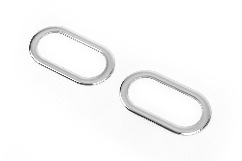 Turn Signal Trim (2 pcs, Stainless Steel) for Seat MII 2011-2019 - image 3