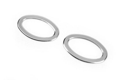 The stroke indicator OmsaLine (2 PCs, stainless steel) for Peugeot 206 - Reelken Auto