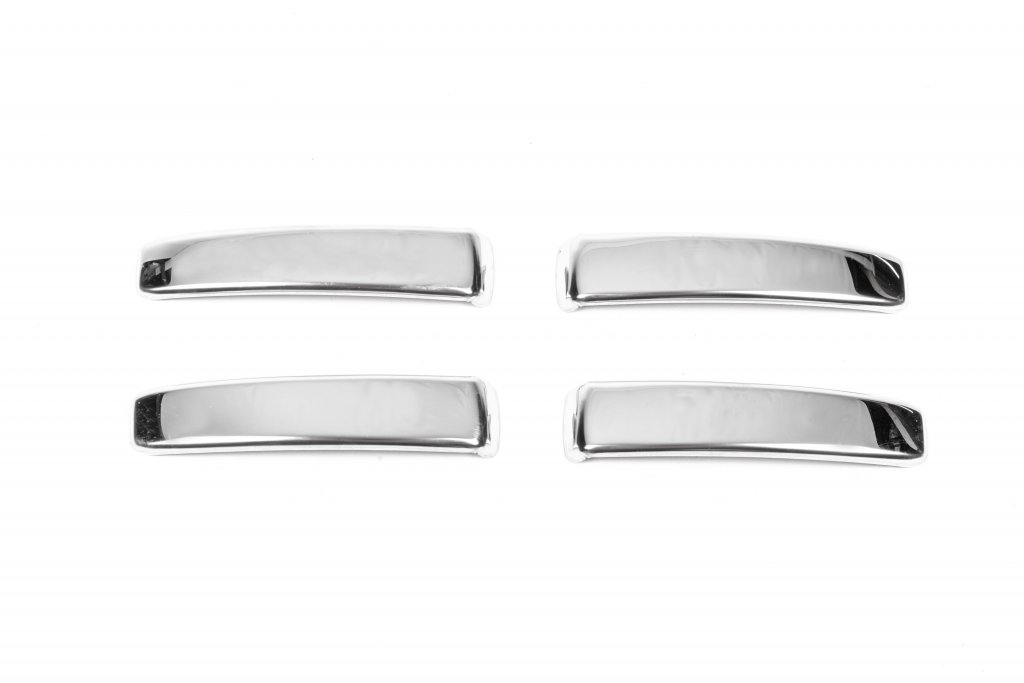 Door handle covers and trim (8 pcs, stainless steel) for Peugeot Bipper 2008-2017 - image 9