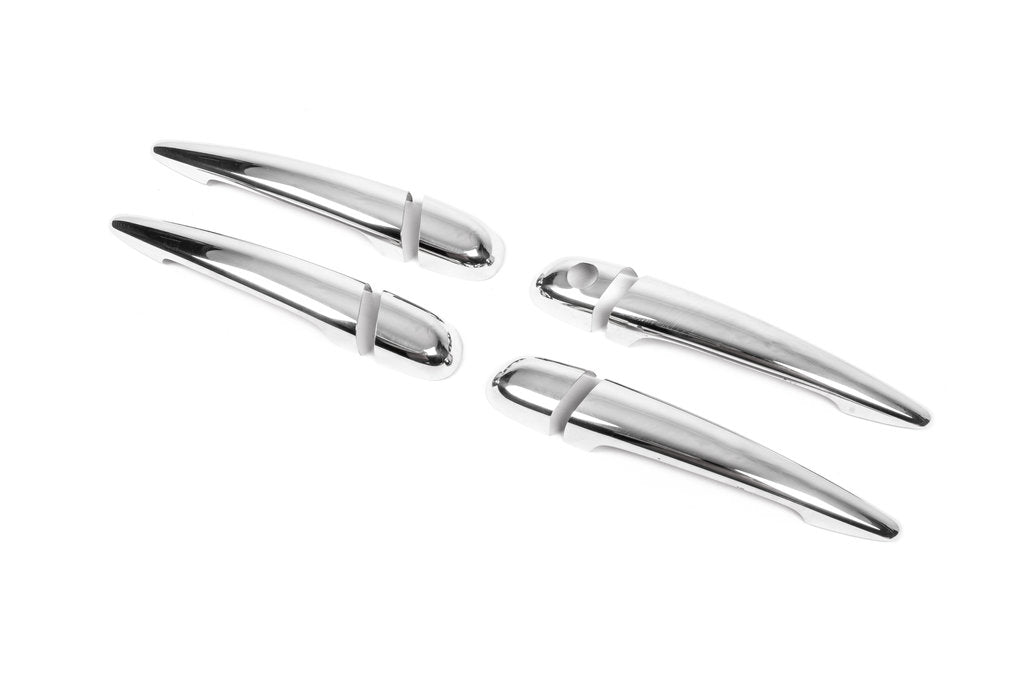 Chrome Door Handle Covers (4 pcs, Stainless Steel) for BMW 3 Series E-46 1998-2006 - image 5