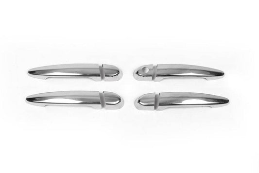Handle covers (4 pcs., stainless steel) for BMW 3 series E-90/91/92/93 2005-2011 - Reelken Auto