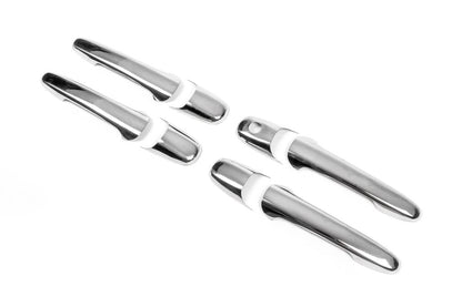 Covers for handles (4 pieces, stainless steel) for Mazda 3 2003-2009 - Reelken Auto
