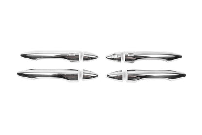 Chrome Door Handle Covers (4 pcs, Stainless Steel) for Hyundai IX-35 2010-2015 - image 4